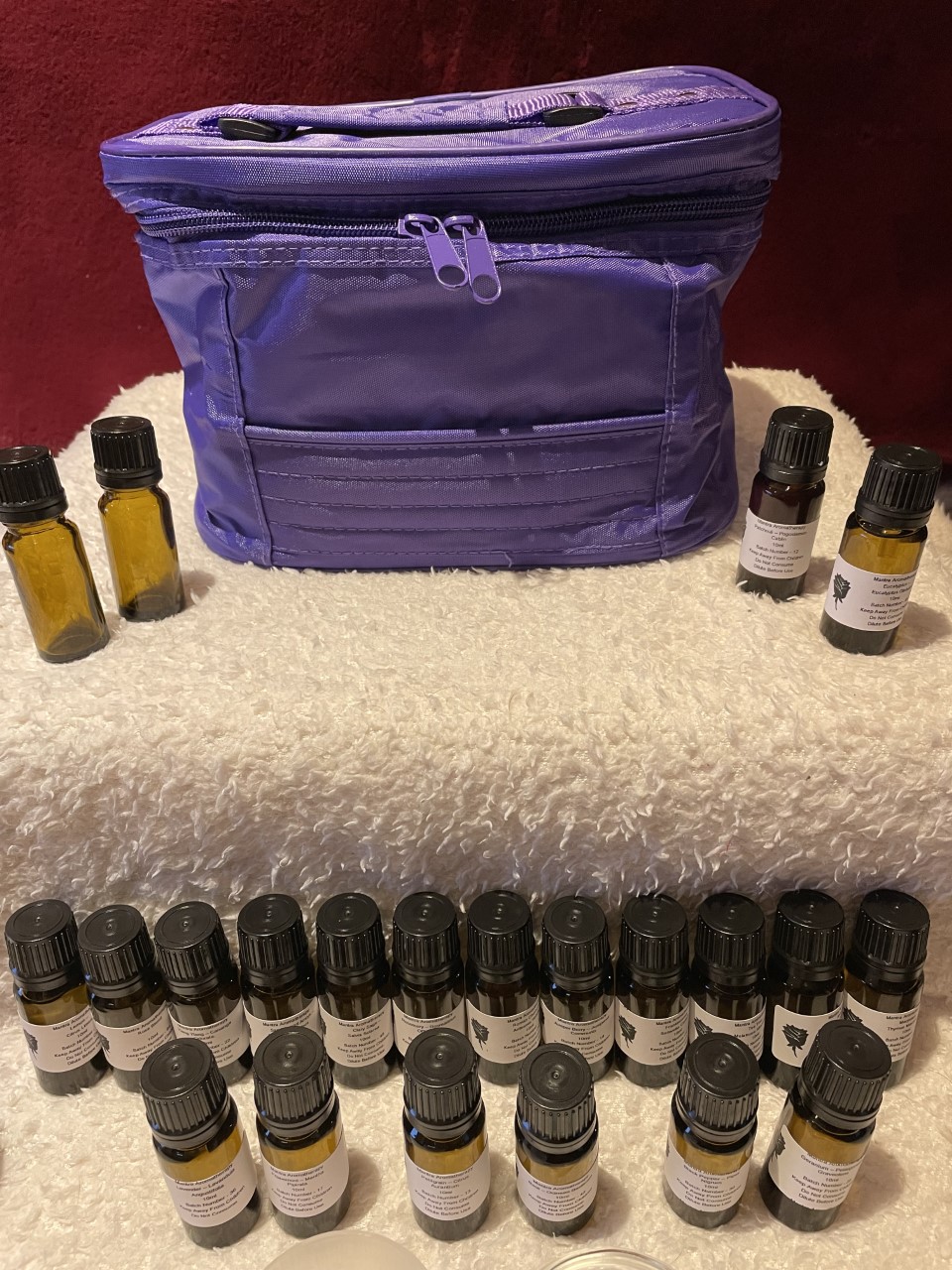 Aromatherapy Course kit with CARRY CASE (check in stock)